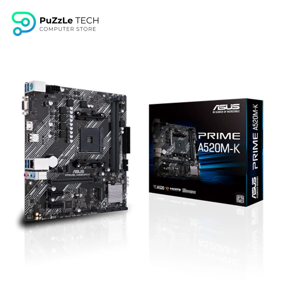 ASUS PRIME A520M-K AMD AM4 Motherboard