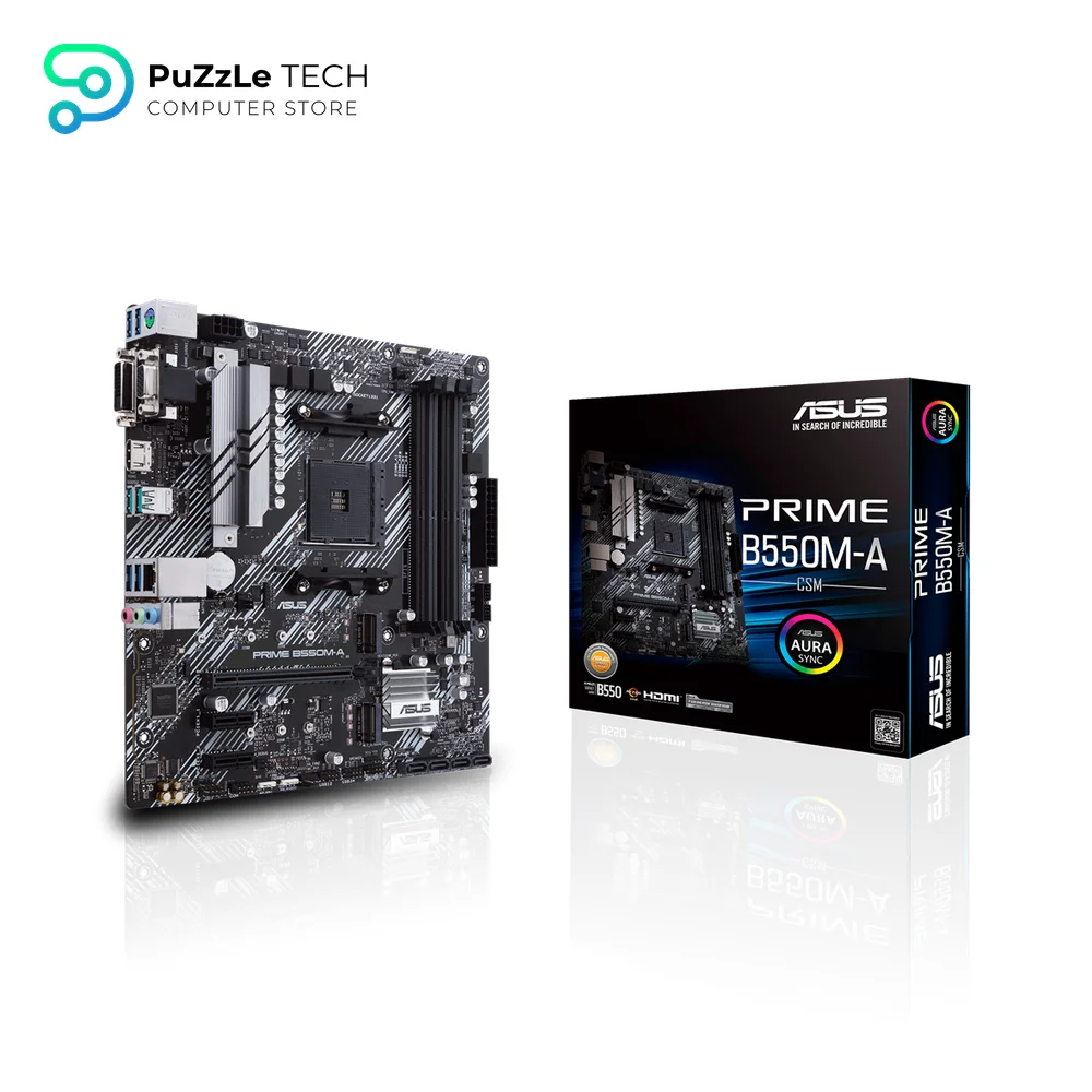 ASUS PRIME B550M-A CSM AM4 Motherboard
