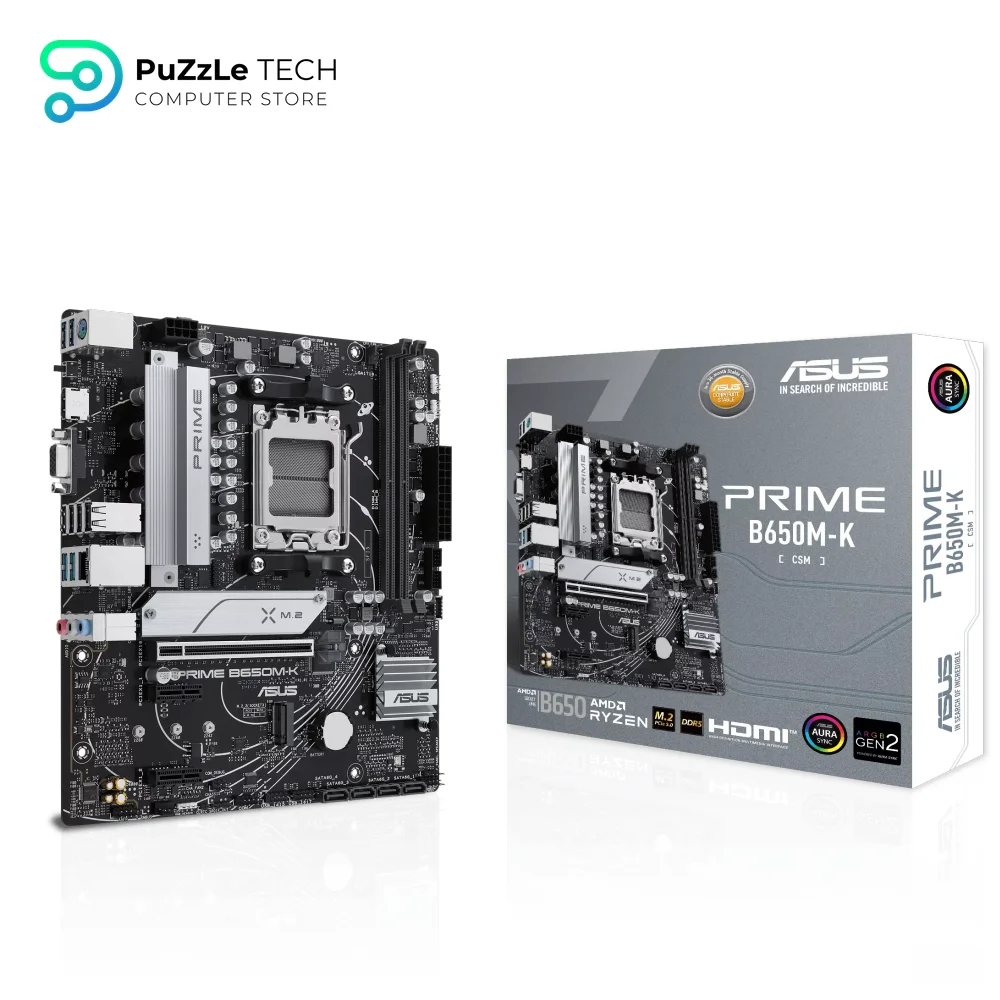 ASUS PRIME B650M-K AM5 DDR5 Motherboard