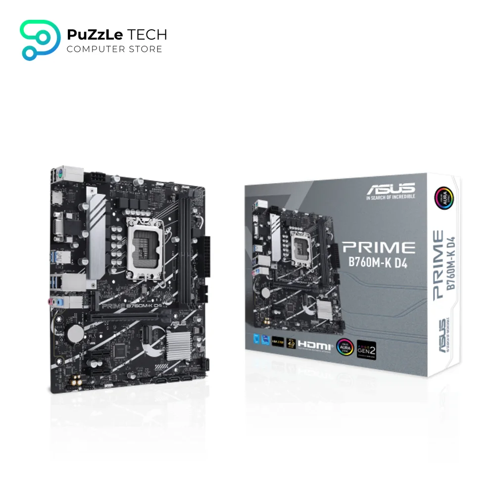 ASUS PRIME B760M-K D4 Motherboard