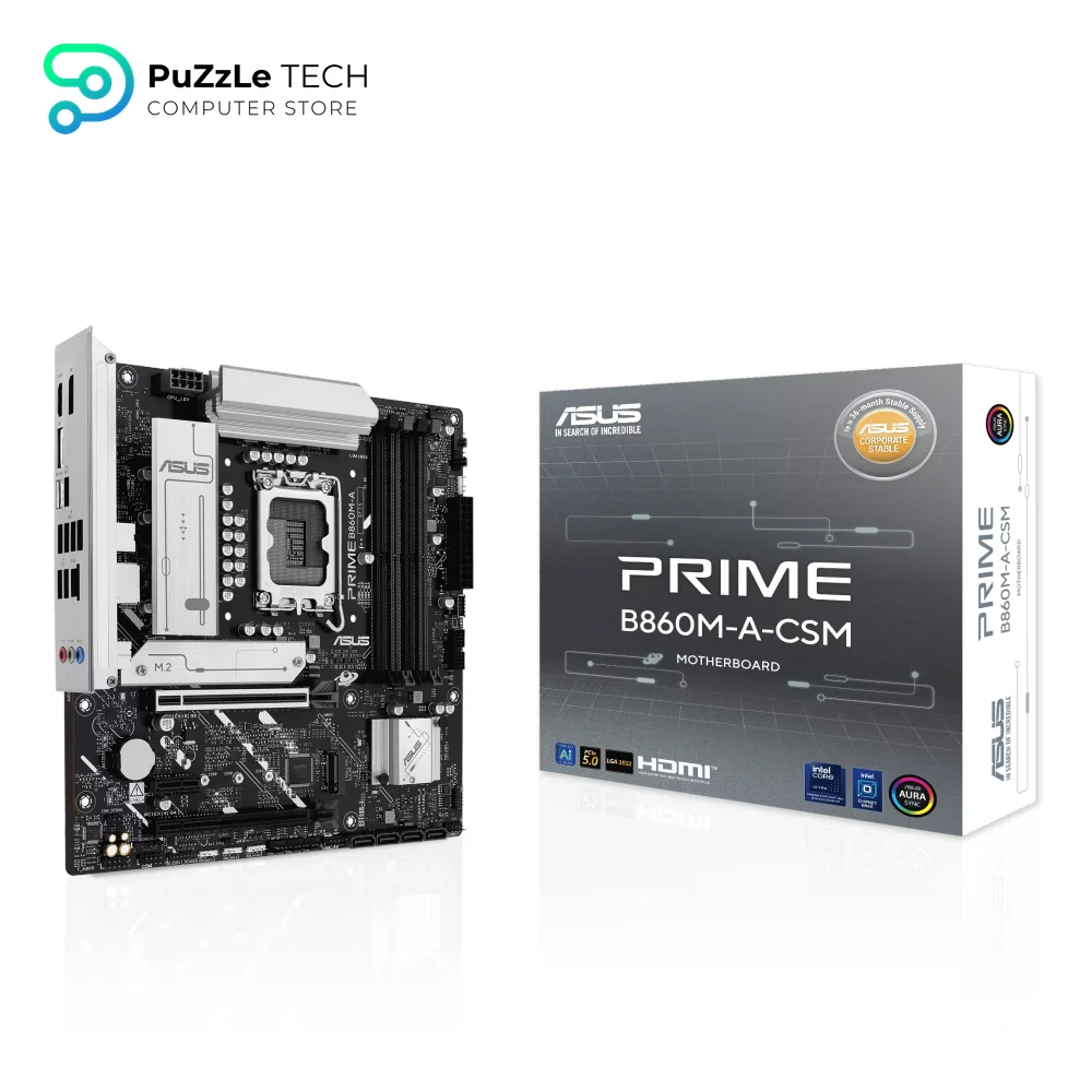 ASUS PRIME B860M-A CSM Socket LGA1851 Motherboard