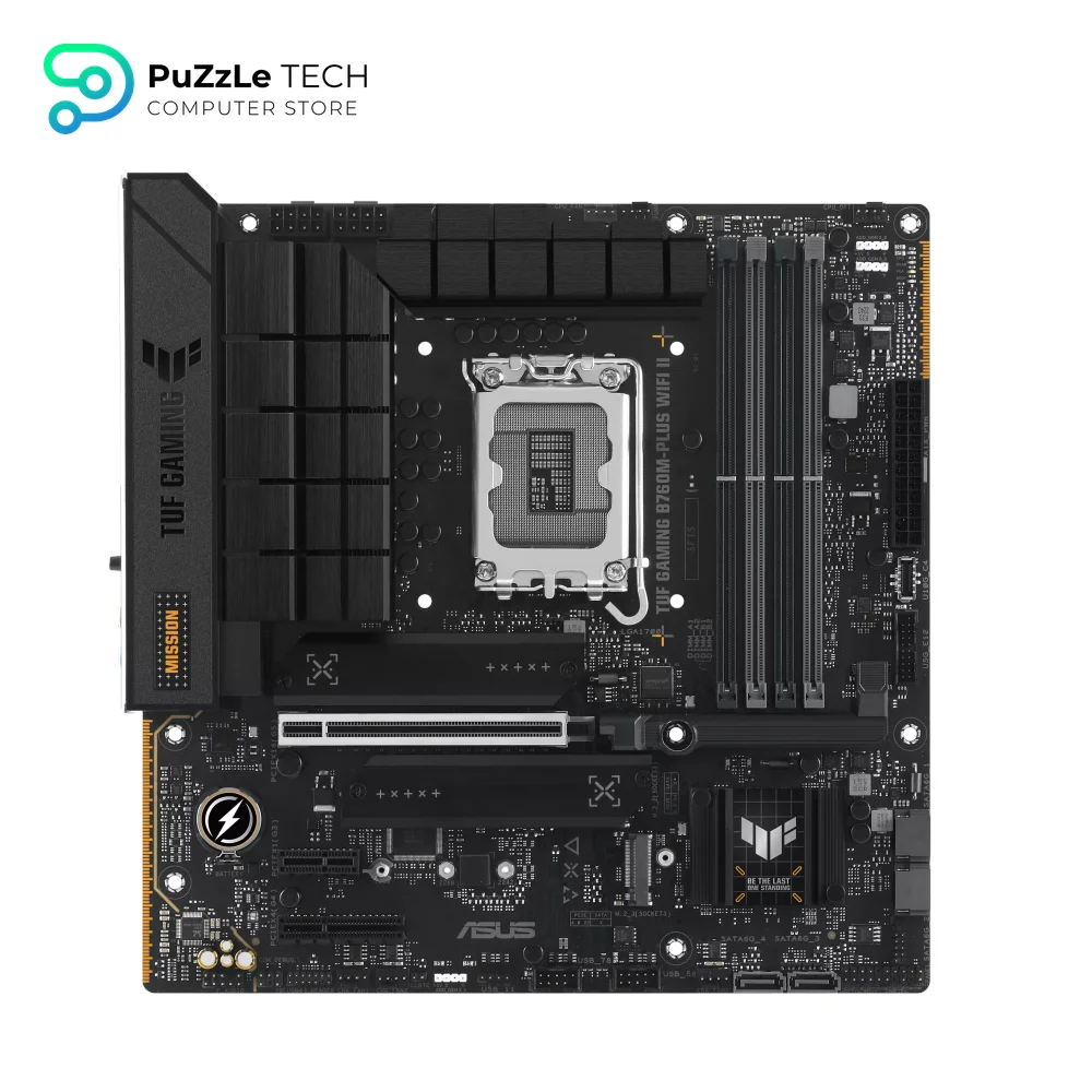 ASUS TUF GAMING B760M-PLUS WIFI II DDR5 LGA 1700 Motherboard
