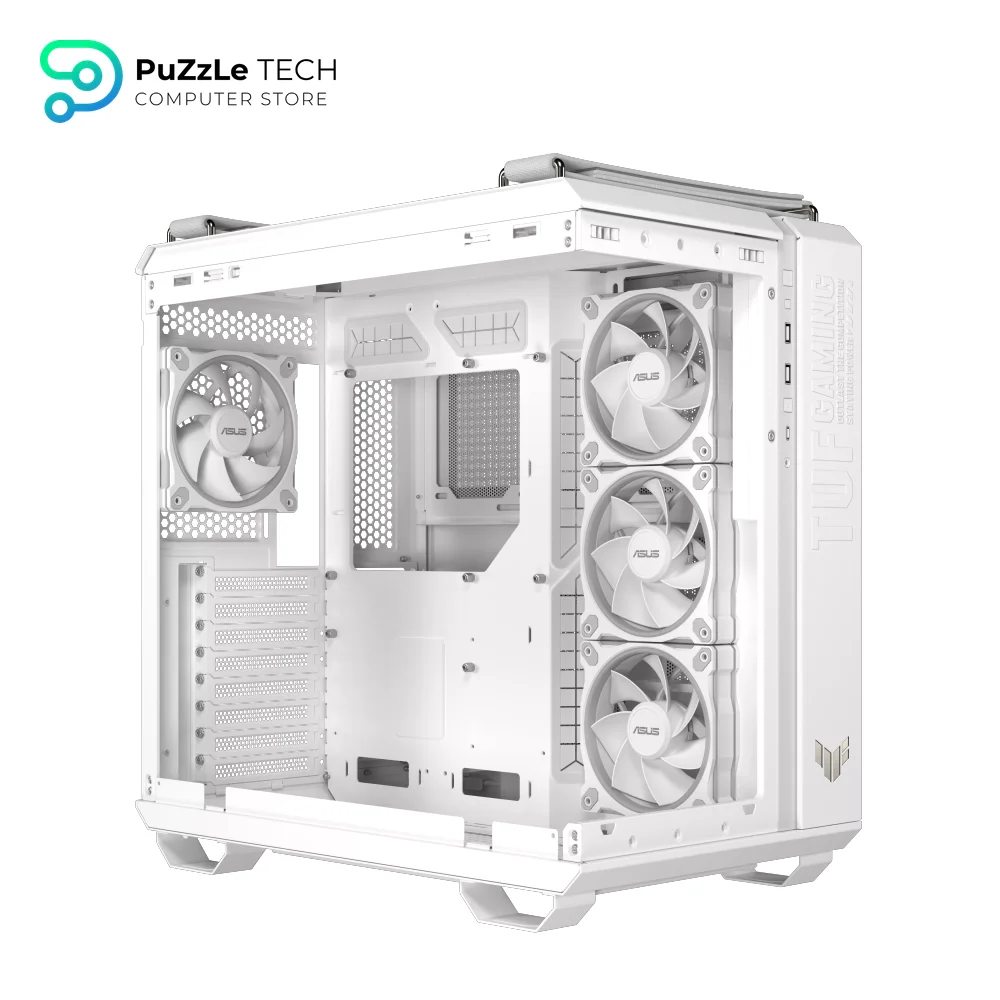 ASUS TUF Gaming GT502 Horizon TG ARGB White Mid Tower Case