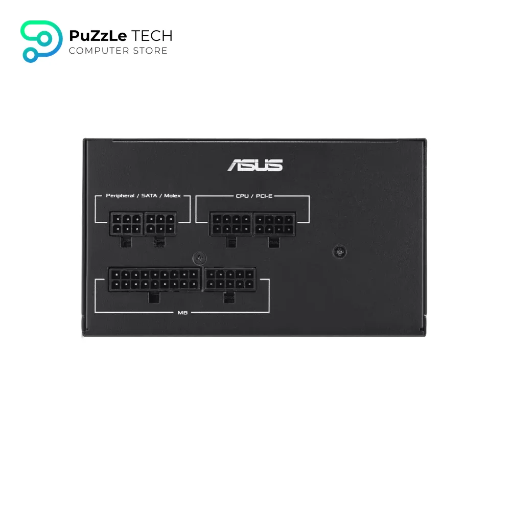 ASUS 750W ATS Gold Power Supply - ATX 12V +80 Plus Gold Certified - Dual Ball Fan Bearings - Reliable PSU 7