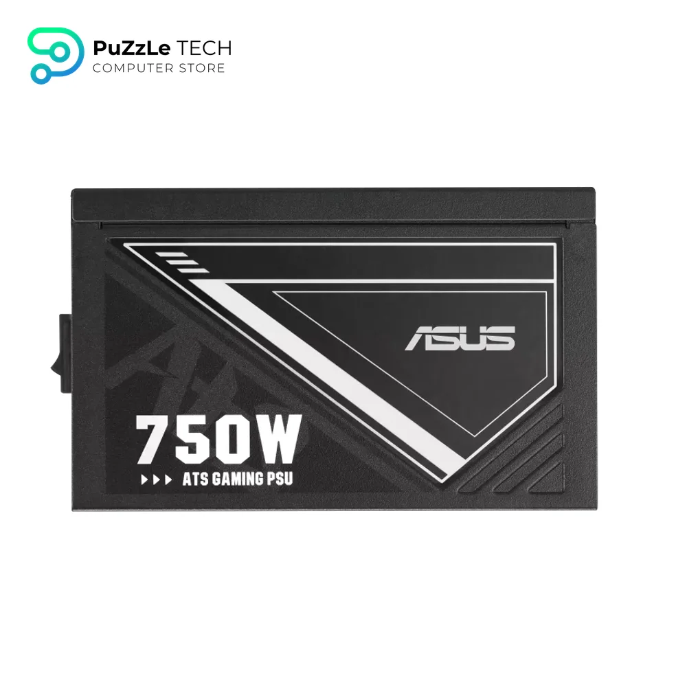 ASUS 750W ATS Gold Power Supply - ATX 12V +80 Plus Gold Certified - Dual Ball Fan Bearings - Reliable PSU 9
