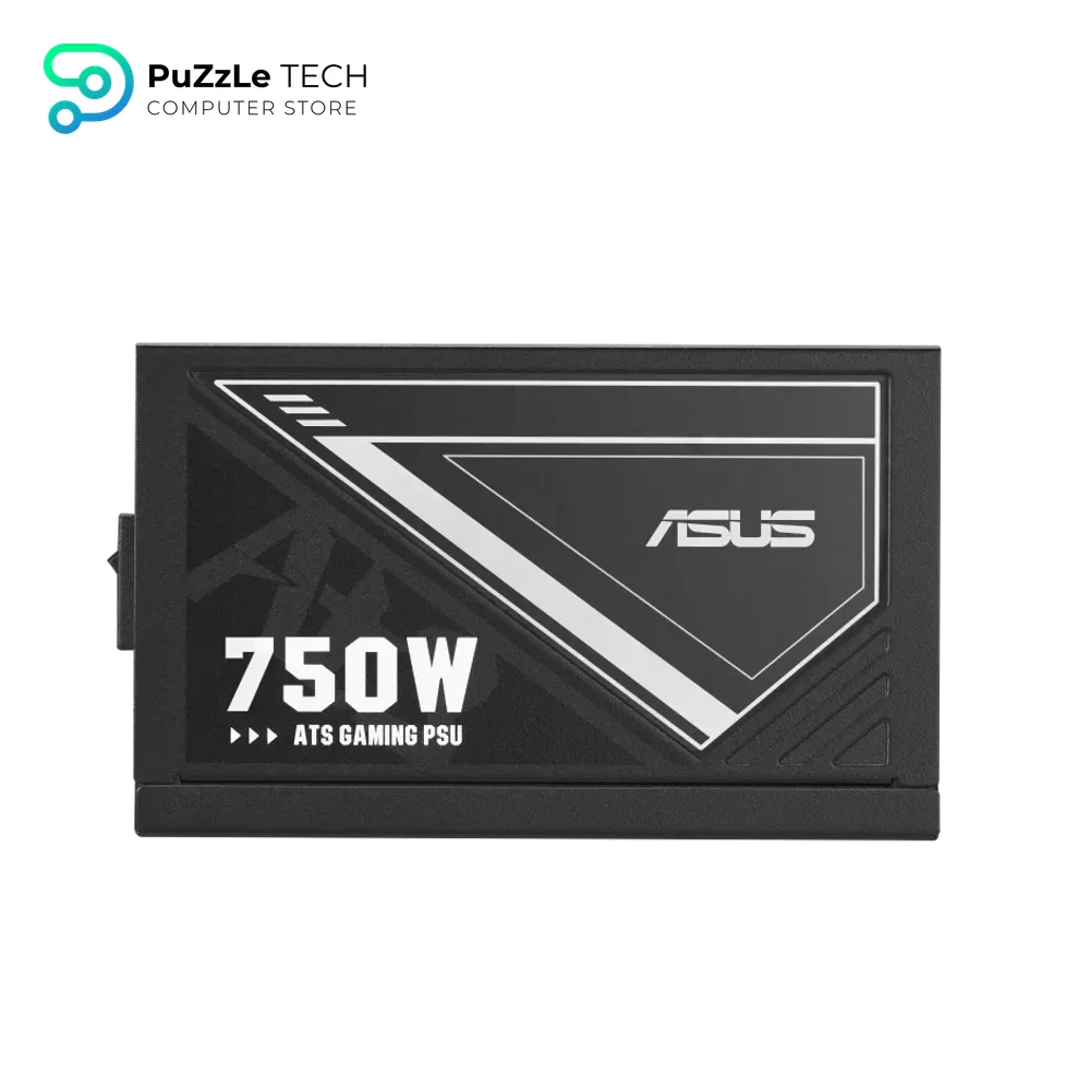 ASUS 750W ATS Gold Power Supply - ATX 12V +80 Plus Gold Certified - Dual Ball Fan Bearings - Reliable PSU