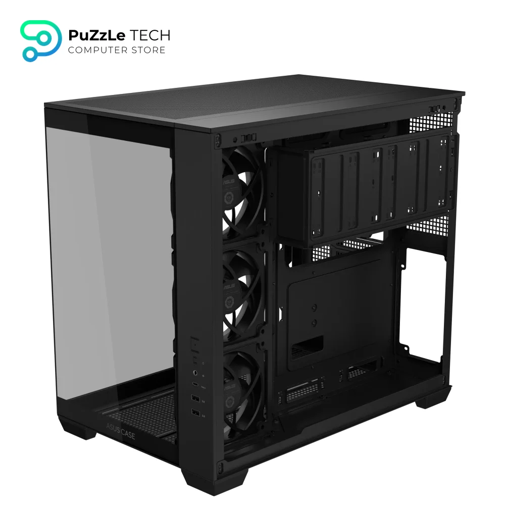 ASUS A32 PLUS Mid-tower ATX Black ARGB Case