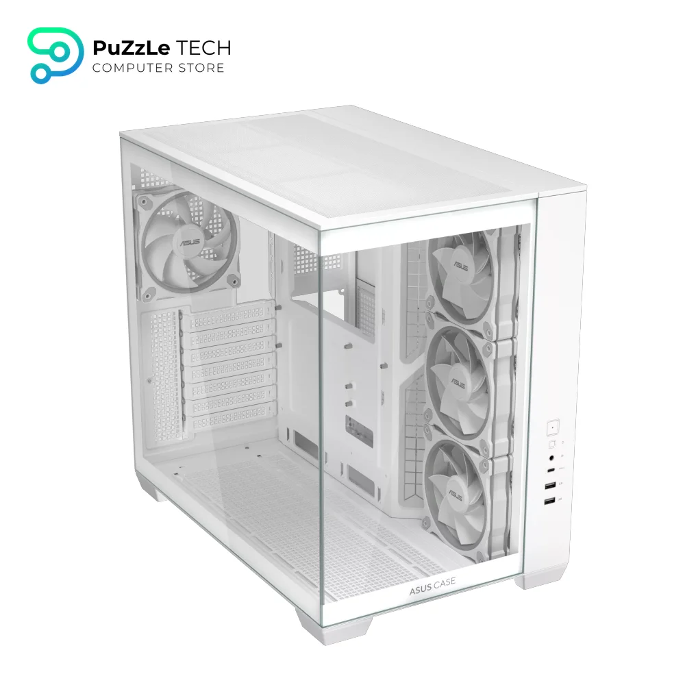 ASUS A32 PLUS Mid-tower ATX White ARGB Case 10