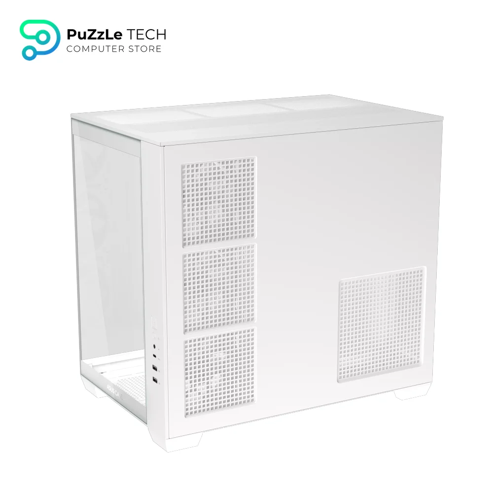 ASUS A32 PLUS Mid-tower ATX White ARGB Case 12