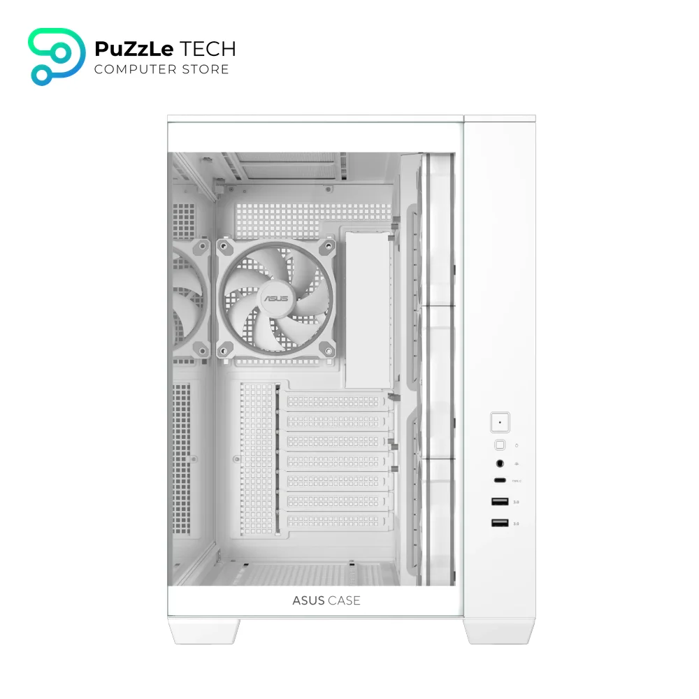 ASUS A32 PLUS Mid-tower ATX White ARGB Case 11