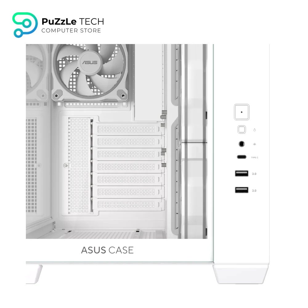 ASUS A32 PLUS Mid-tower ATX White ARGB Case 4