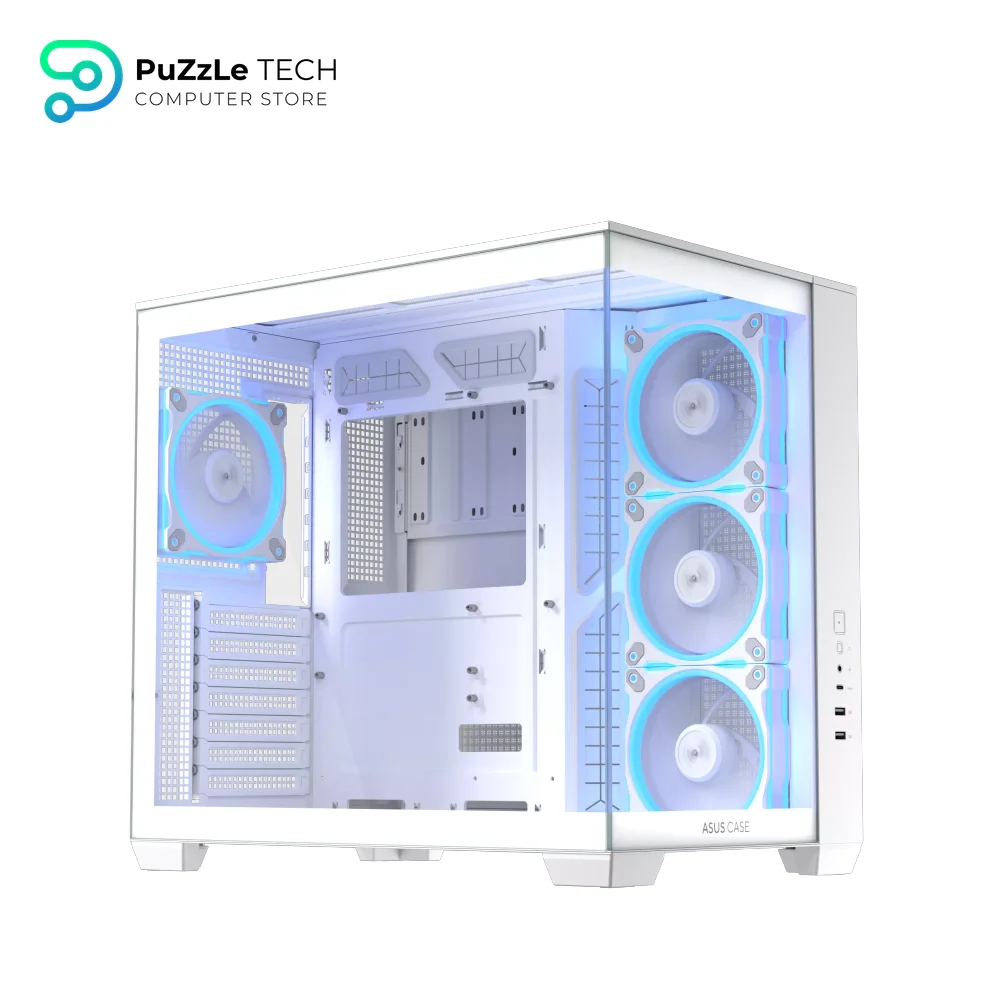 ASUS A32 PLUS Mid-tower ATX White ARGB Case 9