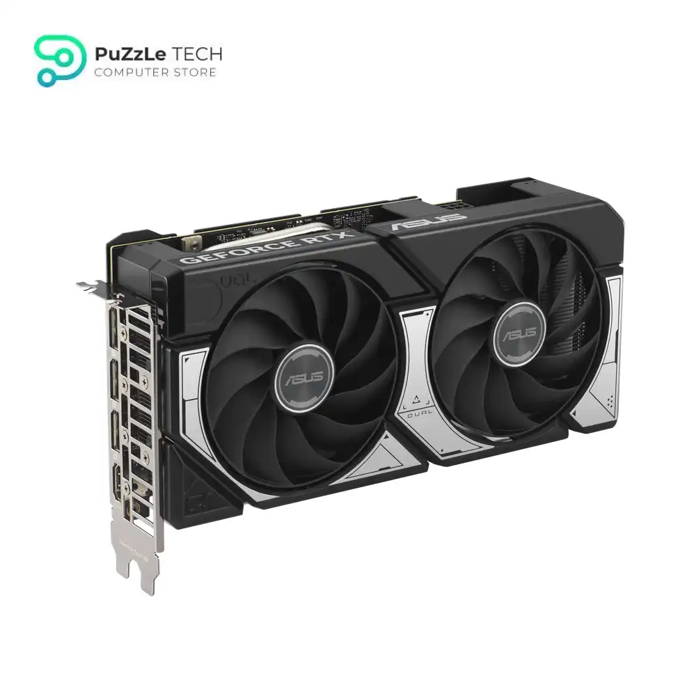 ASUS Dual GeForce RTX 5060 Ti 16GB GDDR7 OC Edition (PCIe 5.0 - 16GB GDDR7 - DLSS 4 - HDMI 2.1b - DisplayPort 2.1b - 2.5-slot design - Axial-tech fan design - 0dB technology) 3