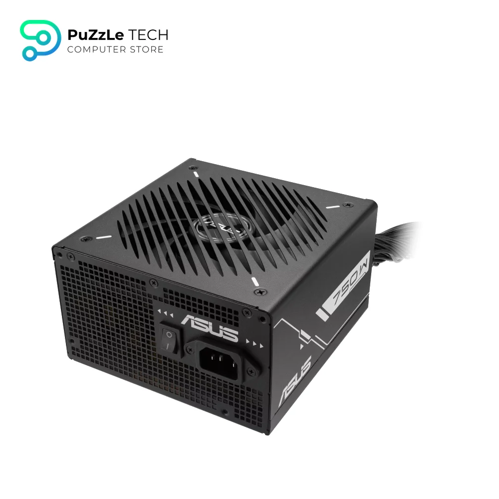 ASUS Prime 750W Bronze PSU Black ATX 80 Plus Bronze Active PFC 62.5A On 12V 3x 6 2-Pin GPU 6x SATA Full Protection 13