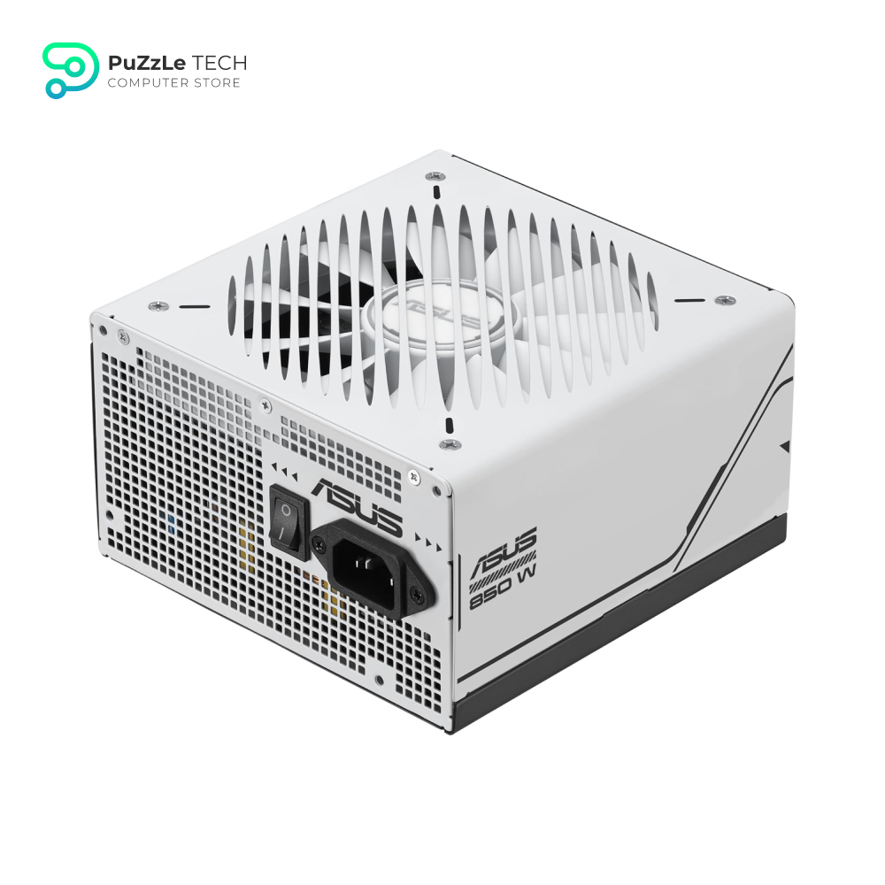 ASUS Prime 850W Gold (850 Watt - ATX 3.0 Compatible - Fully Modular Power Supply - 80+ Gold Certified - Dual Ball Bearings - Two Color Options in One) 3