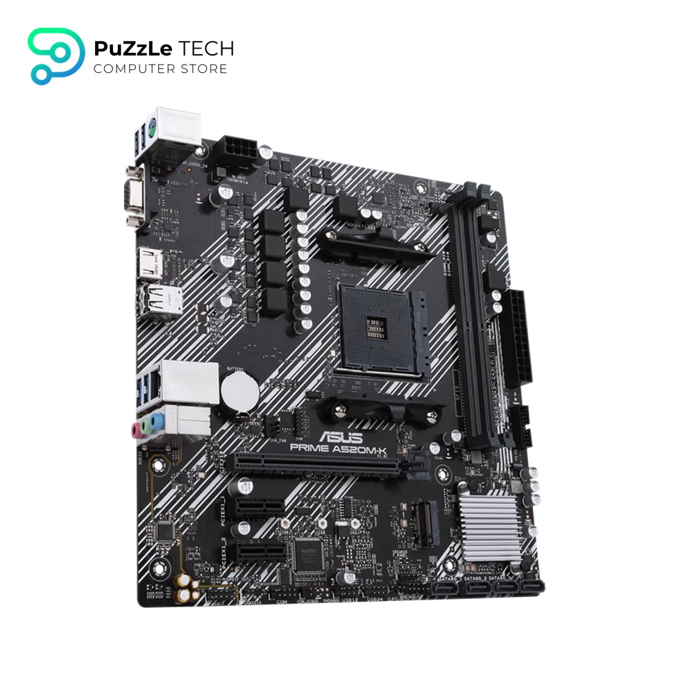 ASUS PRIME A520M-K AMD AM4 Motherboard 4