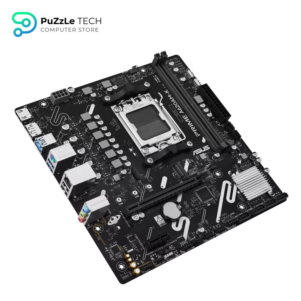 ASUS PRIME A620AM-K DDR5 AM5 MOTHERBOARD 4