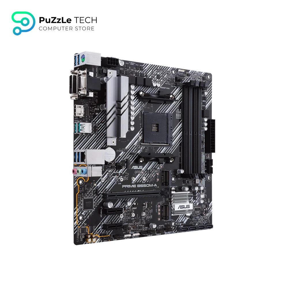 ASUS PRIME B550M-A CSM AM4 Motherboard 3