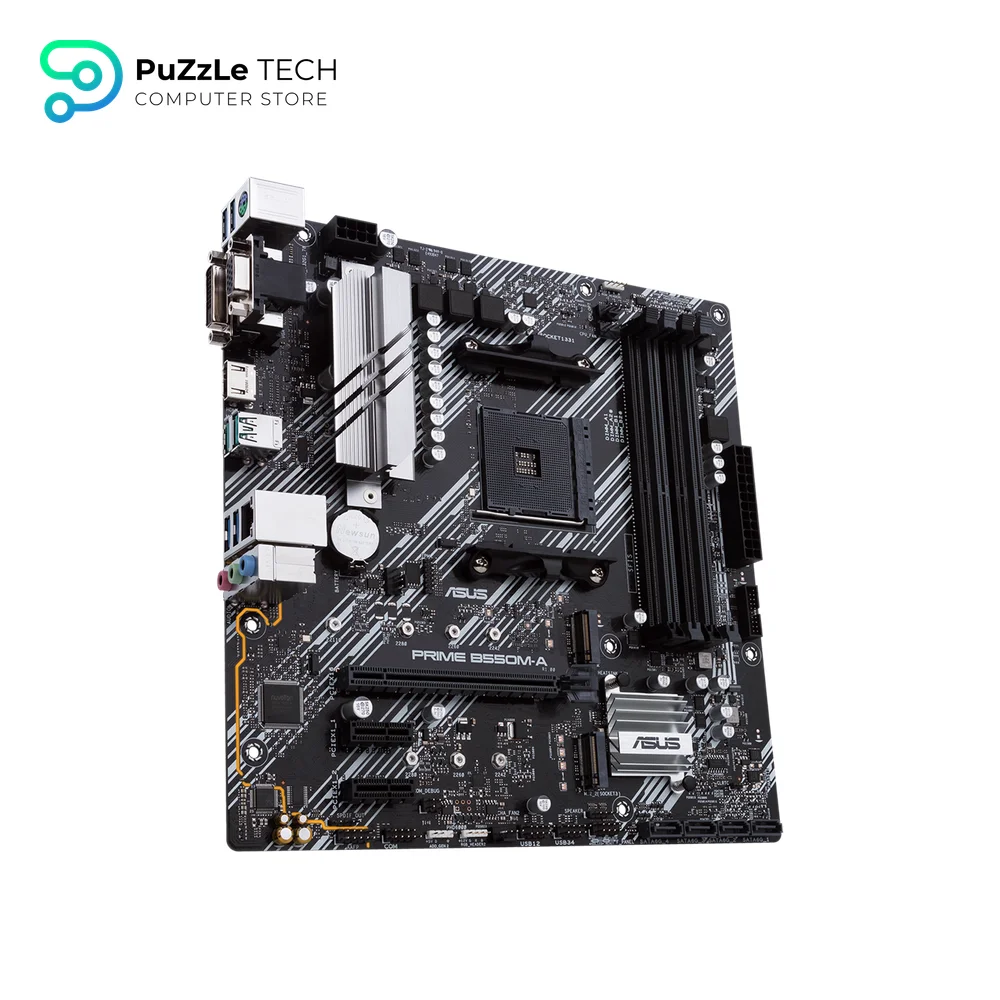 ASUS PRIME B550M-A CSM AM4 Motherboard 4