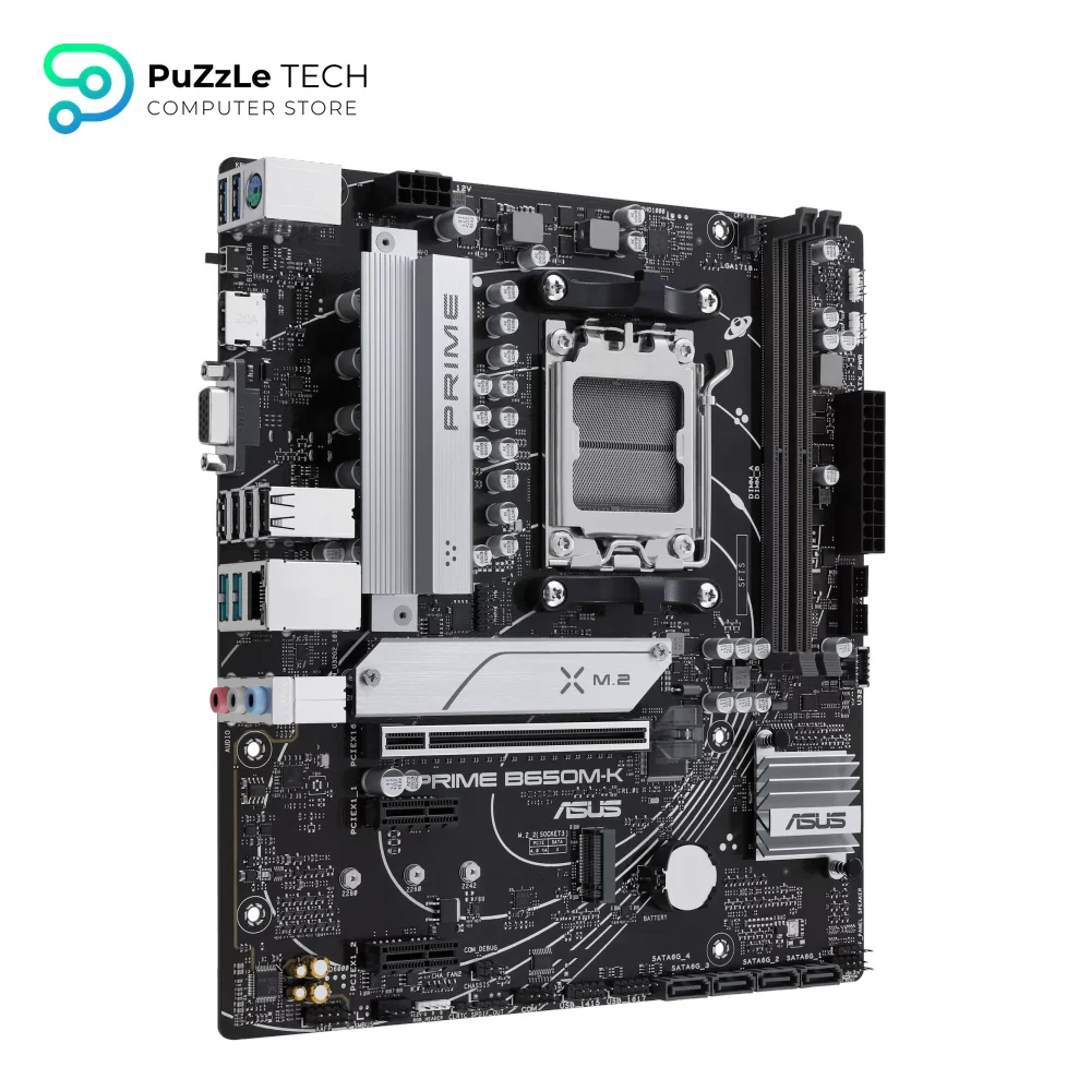 ASUS PRIME B650M-K AM5 DDR5 Motherboard 3