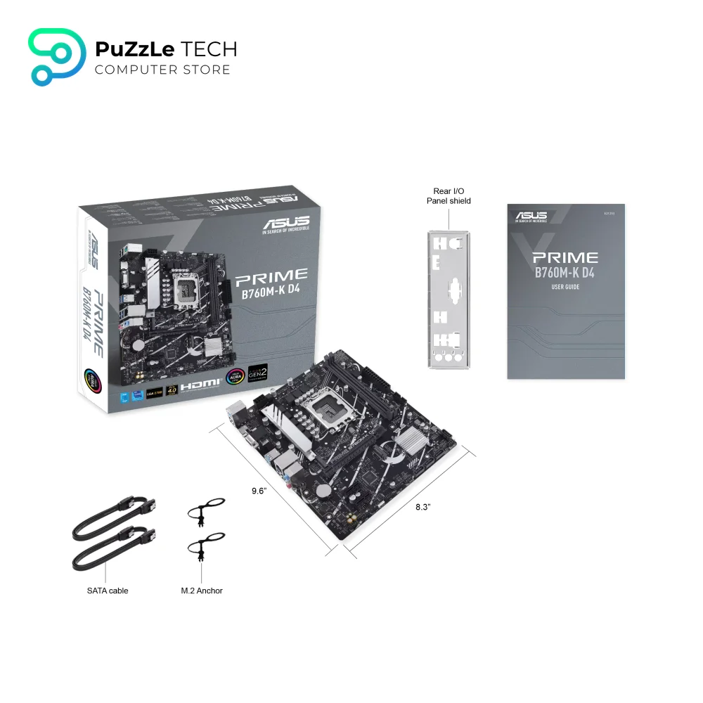 ASUS PRIME B760M-K D4 Motherboard 7
