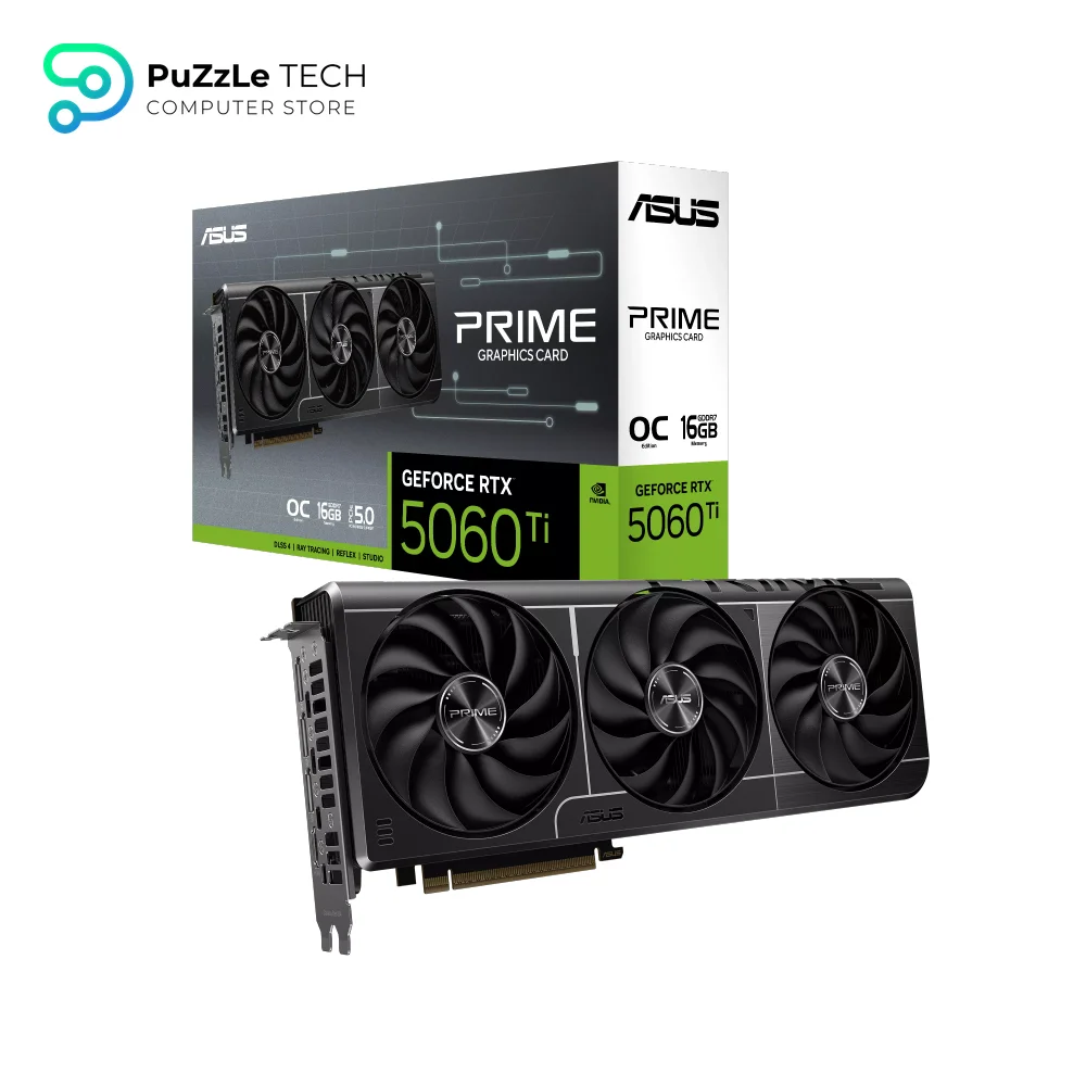 ASUS PRIME GeForce RTX 5060 Ti 16GB GDDR7 OC Edition