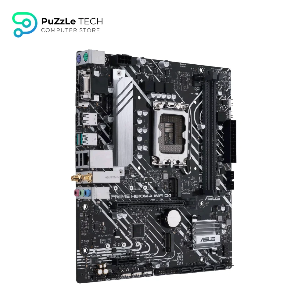 ASUS PRIME H610M-A WIFI D4-Micro-ATX Motherboard 3