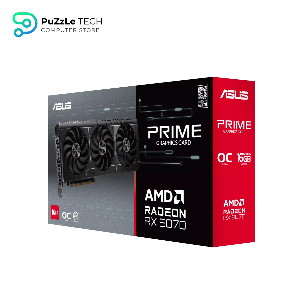 ASUS Prime Radeon RX 9070 16GB GDDR6 OC Edition Graphics Card 11