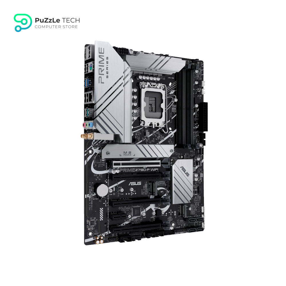 ASUS Prime Z790-P WiFi LGA 1700(Intel® 13th &12th Gen) ATX Motherboard (PCIe 5.0,DDR5,14+1 Power Stages,3X M.2,WiFi 6,Bluetooth v5.2,2.5Gb LAN, Front Panel USB 3.2 Gen 2 Type-C®, Thunderbolt™ 4/USB4) 3