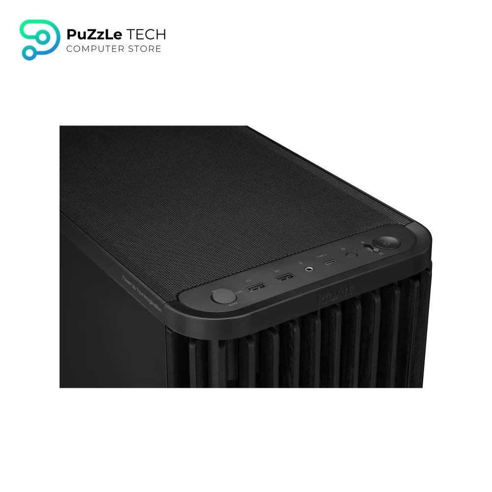 ASUS ProArt PA401 Wood Edition Medium Tower ATX PC Case Wooden Front Panel Metal 12