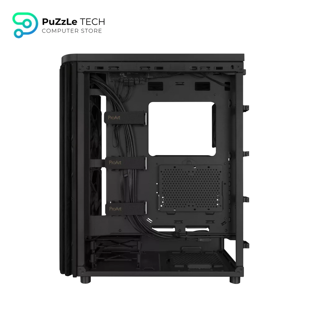 ASUS ProArt PA401 Wood Edition Medium Tower ATX PC Case Wooden Front Panel Metal 3