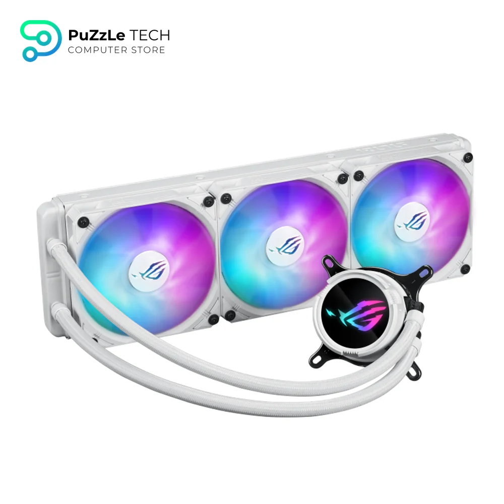 ASUS ROG Strix LC III 360 ARGB White Liquid 3