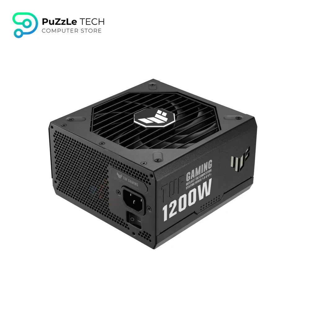 ASUS TUF Gaming 1200W Gold - 1200 Watt - ATX 3.0 Compatible Fully Modular Power Supply - 80+ Gold Certified - Military-grade Components - Dual Ball Bearing - Axial-tech Fan - PCB Coating 11