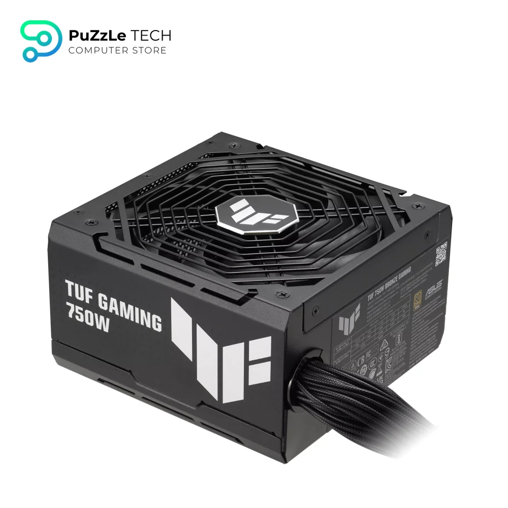 ASUS TUF GAMING 750W Bronze Power Supply - 0dB Technology - 80 PLUS Bronze Certification - 80cm 8-pin CPU Connector 6
