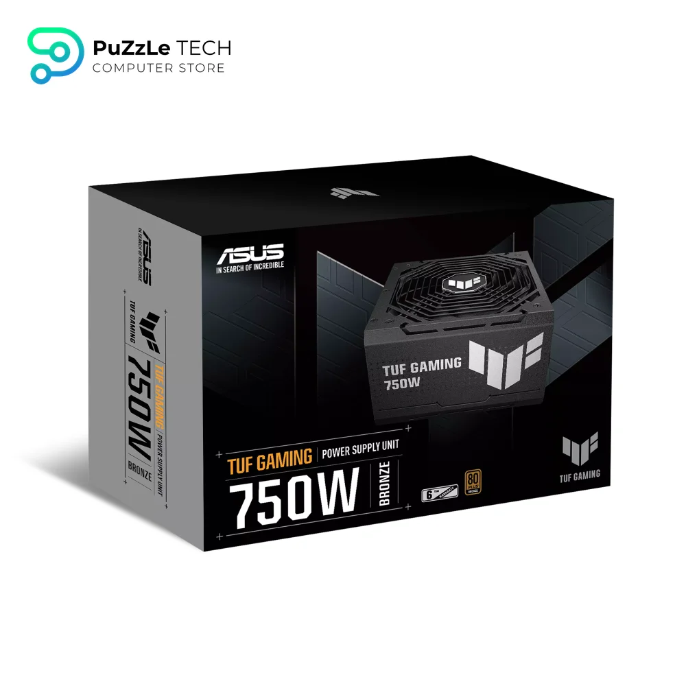 ASUS TUF GAMING 750W Bronze Power Supply - 0dB Technology - 80 PLUS Bronze Certification - 80cm 8-pin CPU Connector 11