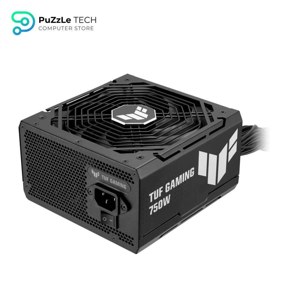 ASUS TUF GAMING 750W Bronze Power Supply - 0dB Technology - 80 PLUS Bronze Certification - 80cm 8-pin CPU Connector