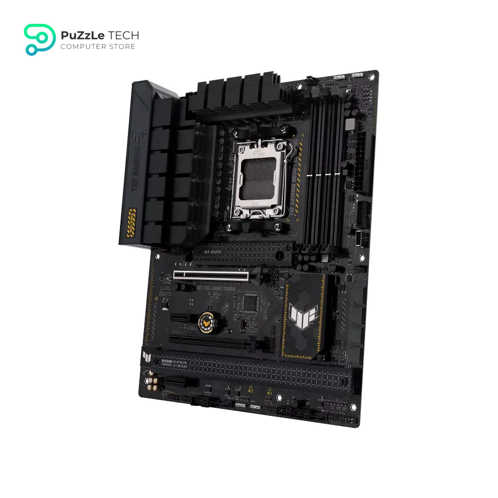 ASUS TUF GAMING B650-PLUS WIFI DDR5, Socket AM5, Ryzen 7000, ATX, DDR5, PCIe 5.0 M.2, WiFi 6, USB4 and Aura Sync Compatibility - AMD B650 Motherboard 4