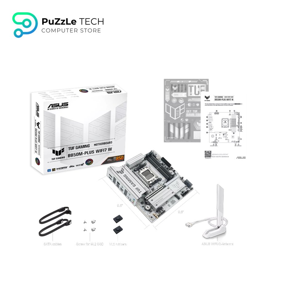 ASUS TUF GAMING B850M-PLUS WIFI7 W m-ATX AM5 Motherboard 7