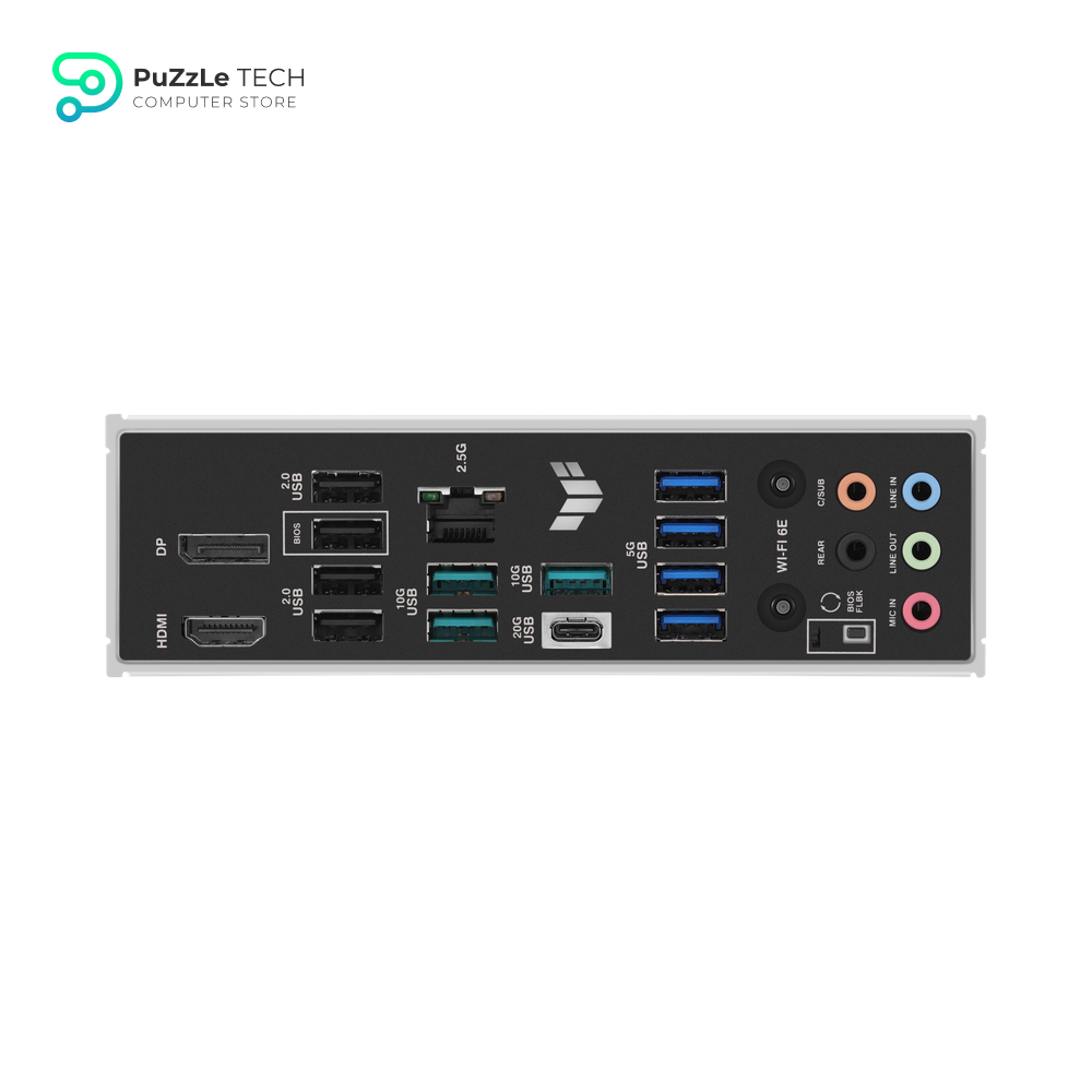 ASUS TUF Gaming B850M-PLUS WiFi AMD AM5 B850 mATX Motherboard, 14+2+1 80A DrMOS Stages, DDR5, PCIe 5.0, 3X M.2, Wi-Fi 6E, 2.5Gb LAN, DP, HDMI™, USB 10Gbps & 20Gbps Type-C®, BIOS Flashback™, Aura Sync 5