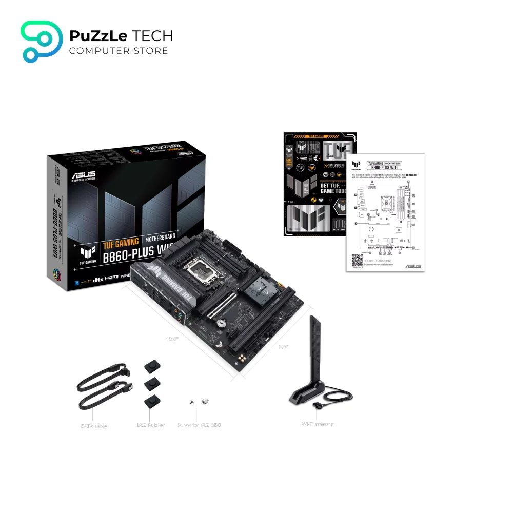 ASUS TUF GAMING B860-PLUS WIFI Socket LGA 1851 Motherboard 8