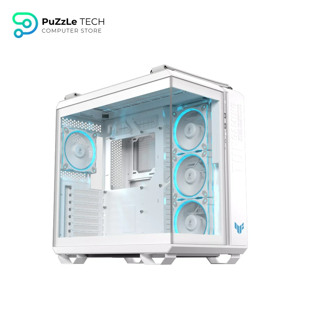 ASUS TUF Gaming GT502 Horizon TG ARGB White Mid Tower Case 14
