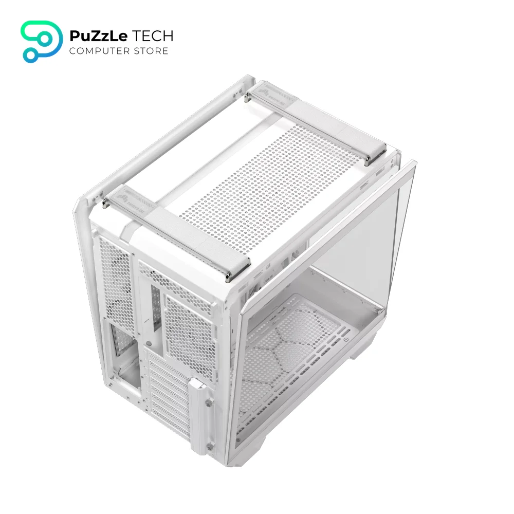 ASUS TUF Gaming GT502 Horizon TG ARGB White Mid Tower Case