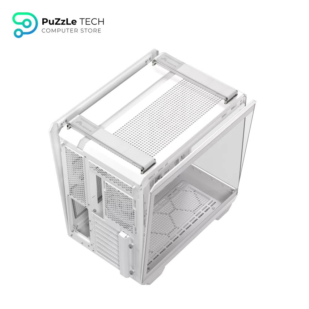 ASUS TUF Gaming GT502 Horizon TG ARGB White Mid Tower Case