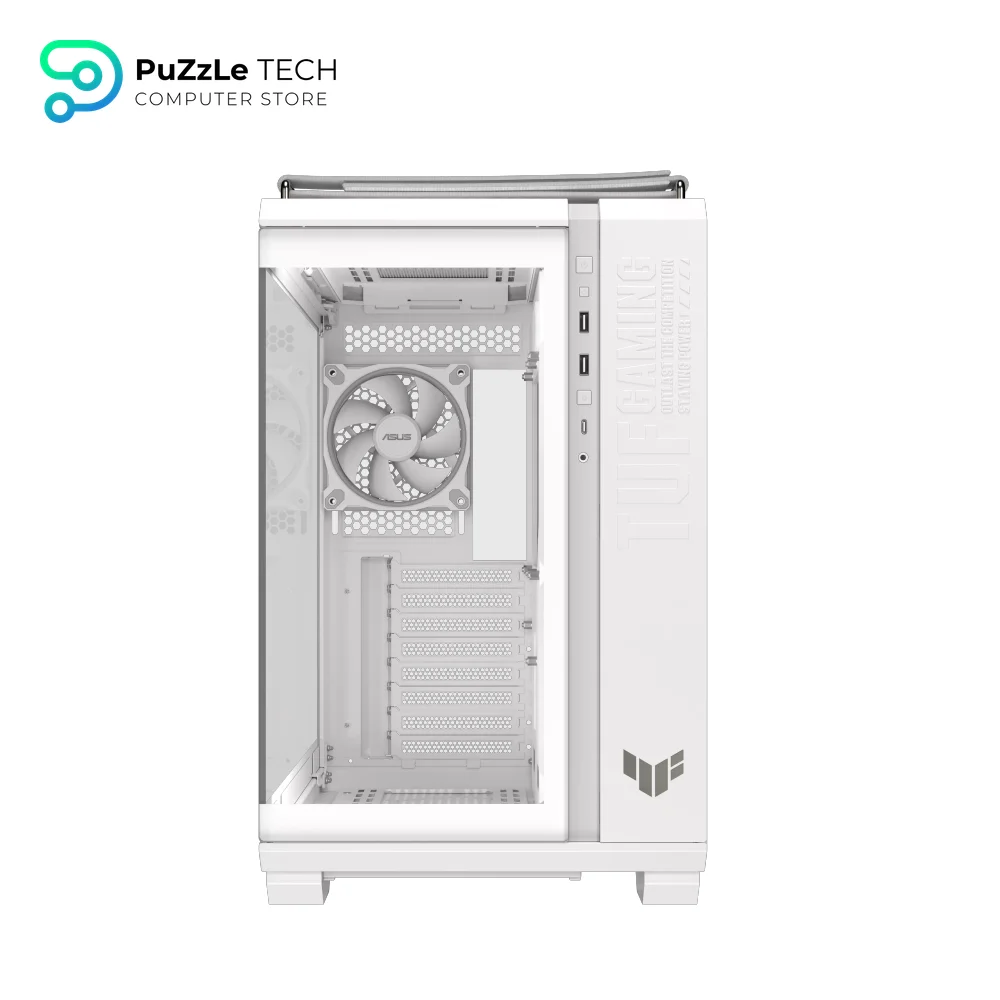 ASUS TUF Gaming GT502 Horizon TG ARGB White Mid Tower Case 13
