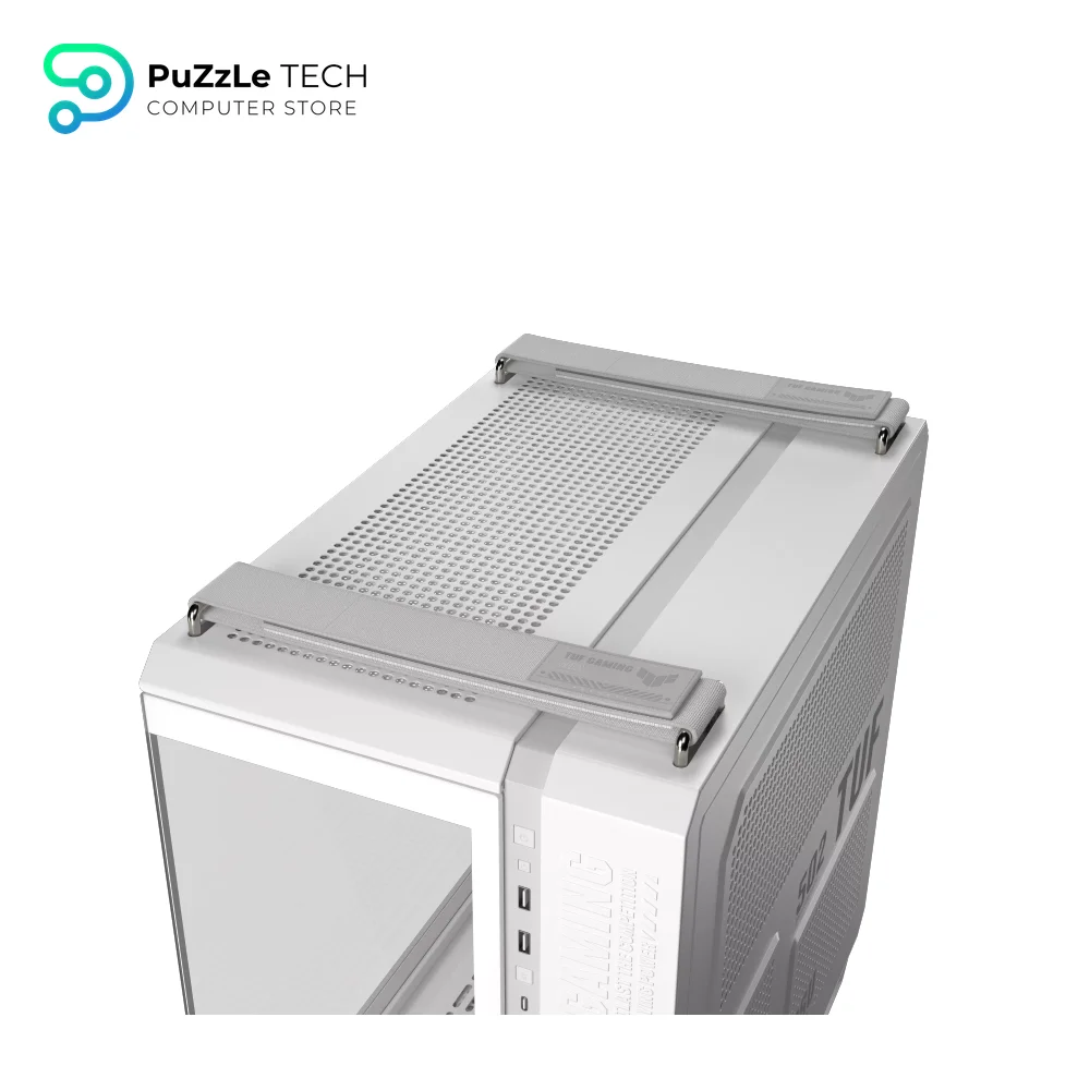 ASUS TUF Gaming GT502 Horizon TG ARGB White Mid Tower Case 3