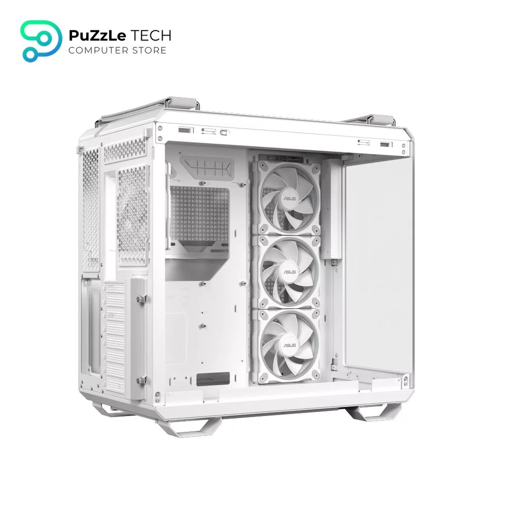 ASUS TUF Gaming GT502 Horizon TG ARGB White Mid Tower Case 18
