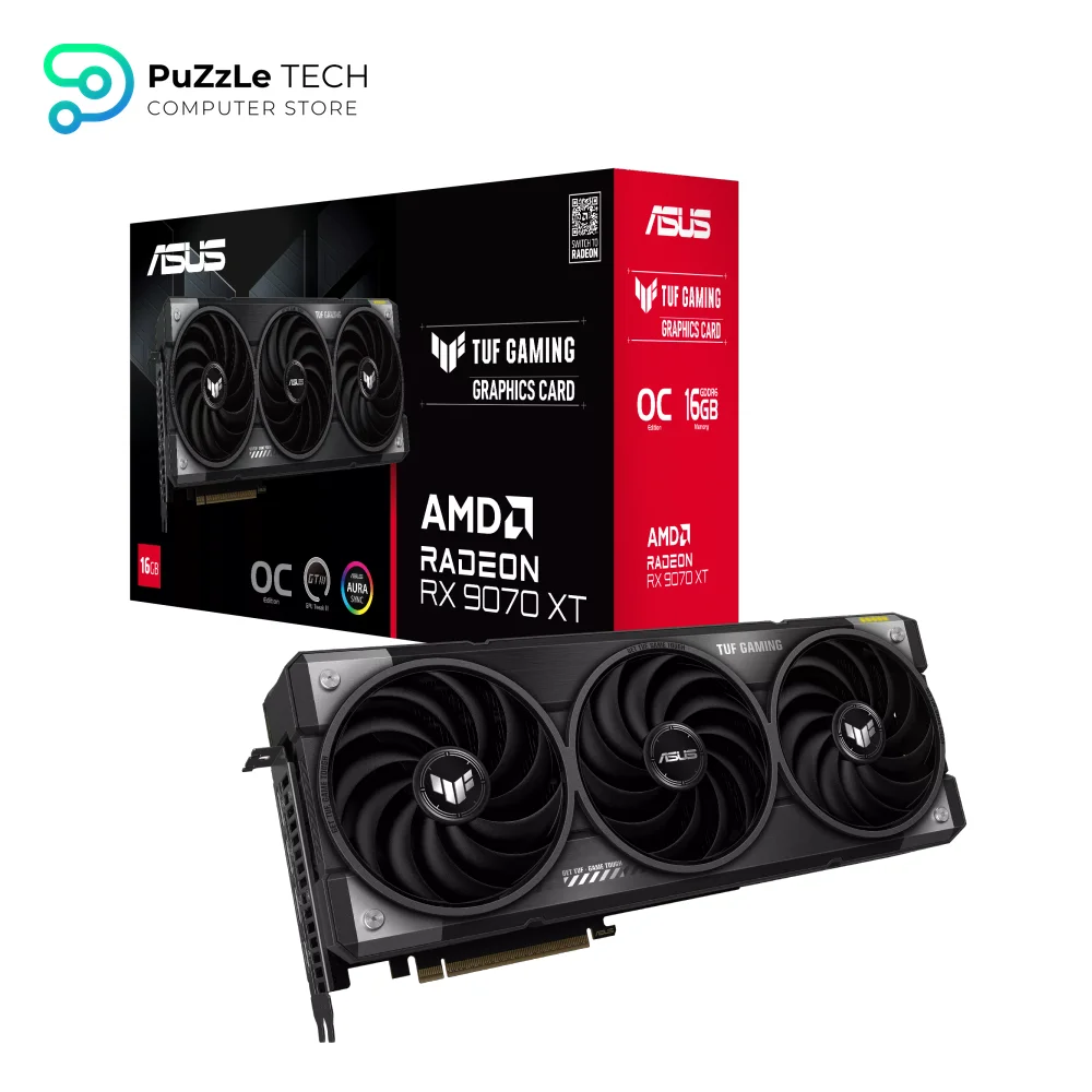 ASUS TUF Gaming Radeon™ RX 9070 XT 16GB GDDR6 OC Edition