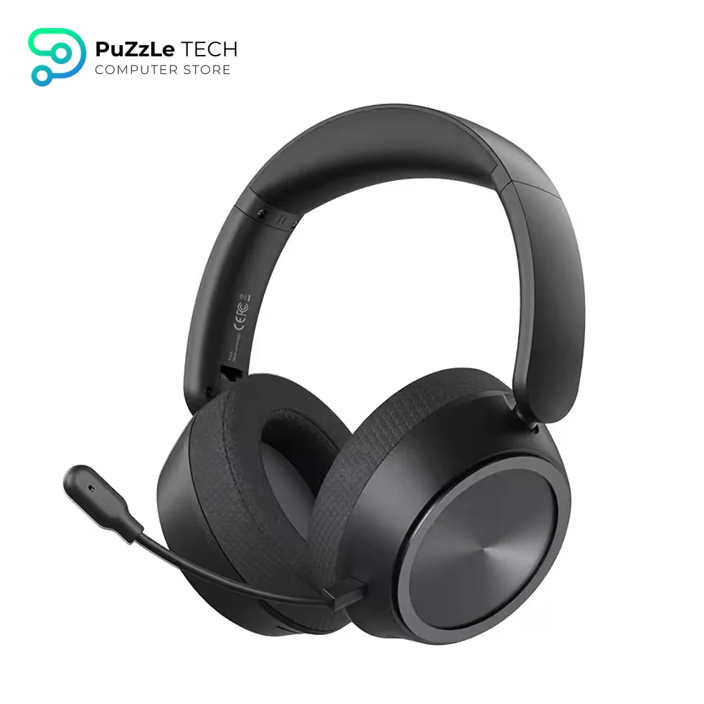 AULA A600 Quad-Mode Wireless Gaming Headset, Black-5903