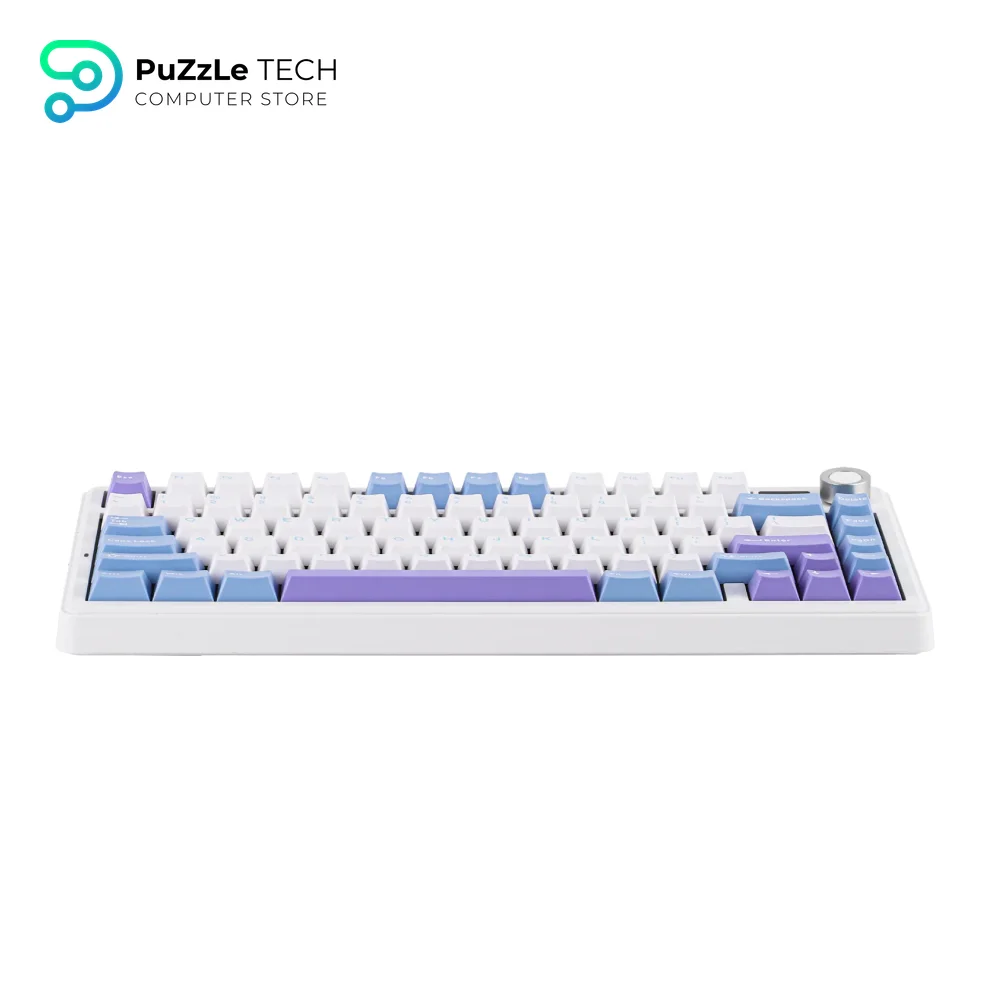 AULA F75 MAX Mechanical Keyboard Tri-Mode Reaper Switch, Glacier Blue-1158 5