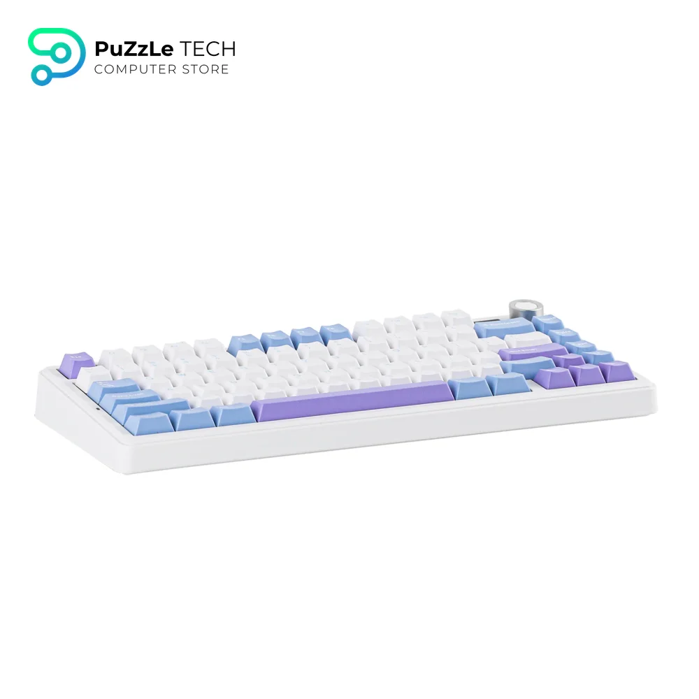 AULA F75 MAX Mechanical Keyboard Tri-Mode Reaper Switch, Glacier Blue-1158 7